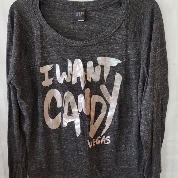 I WANT CANDY Long Sleeve Tee - Picture 6 of 6